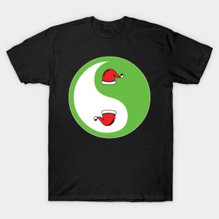 Christmas Yin-Yang 9 T-Shirt